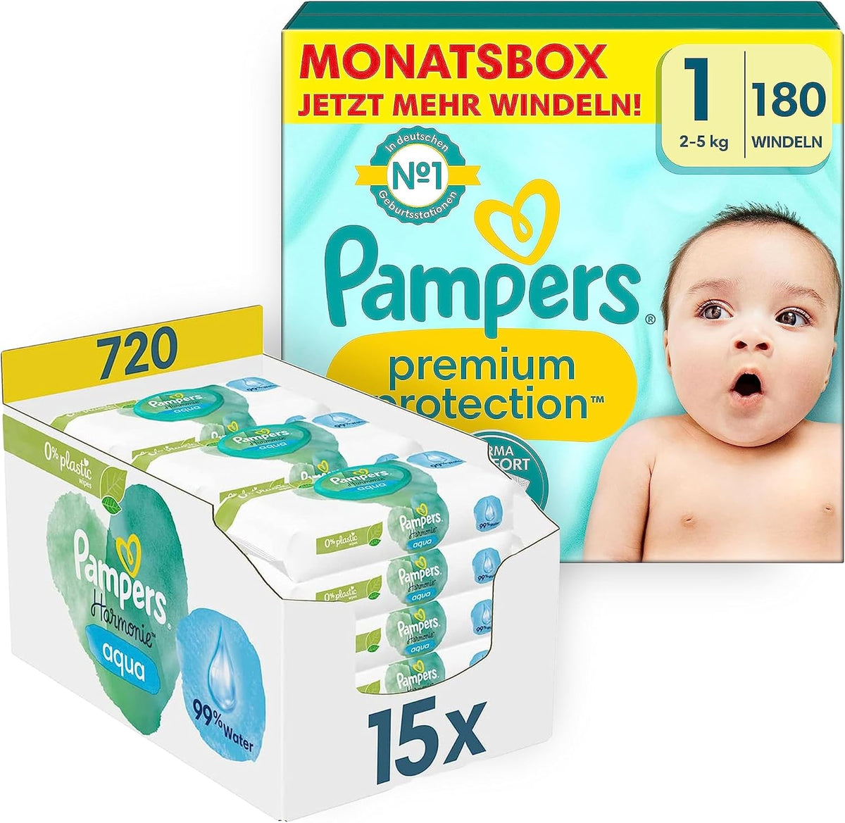 Premium Protection Starter Pack 1 e salviette umidificate Aqua