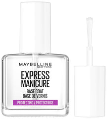 Smalto per unghie Maybelline New York, base trasparente, base super resistente e protettiva, 12 ml