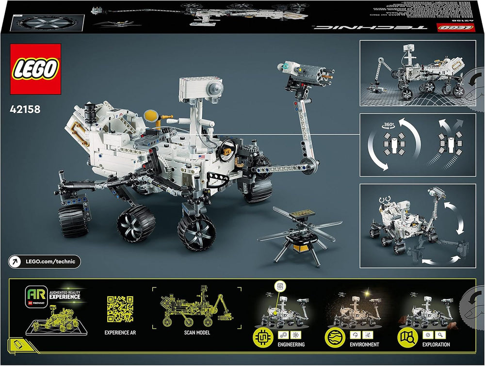 LEGO Space Toy Set 42158 Technic NASA Mars Rover Perserverance con app Ar, giocattolo da costruzione scientifico per ragazze e ragazzi 10+ set da costruzione Acquista dal negozio LEGO