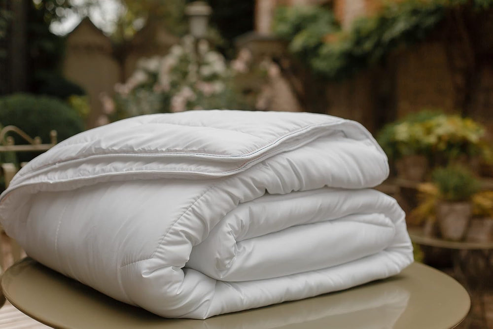 Trapunta 240 X 220 Cm | Cotone biologico e lana merino | Caldo Lavabile in lavatrice a 30°C Piumini e trapunte Naty Shop