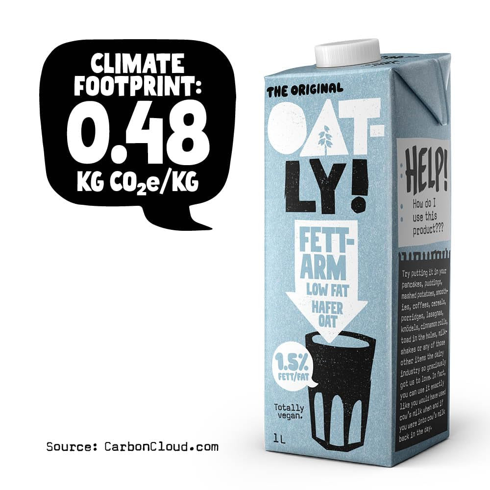 Oatly Haferdrink 1,5% Fett - Confezione da 6 (6 x 1 litro)