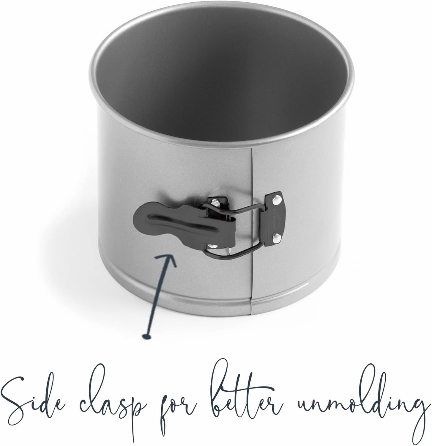 Stampo panettone estraibile, acciaio al carbonio, antiaderente, diametro 16 cm, volume 2 litri Stampi e teglie Naty Shop
