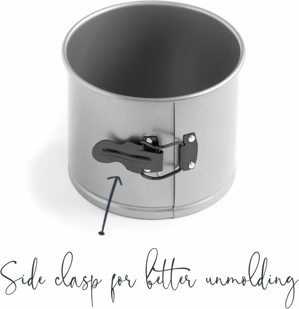 Stampo panettone estraibile, acciaio al carbonio, antiaderente, diametro 16 cm, volume 2 litri Stampi e teglie Naty Shop