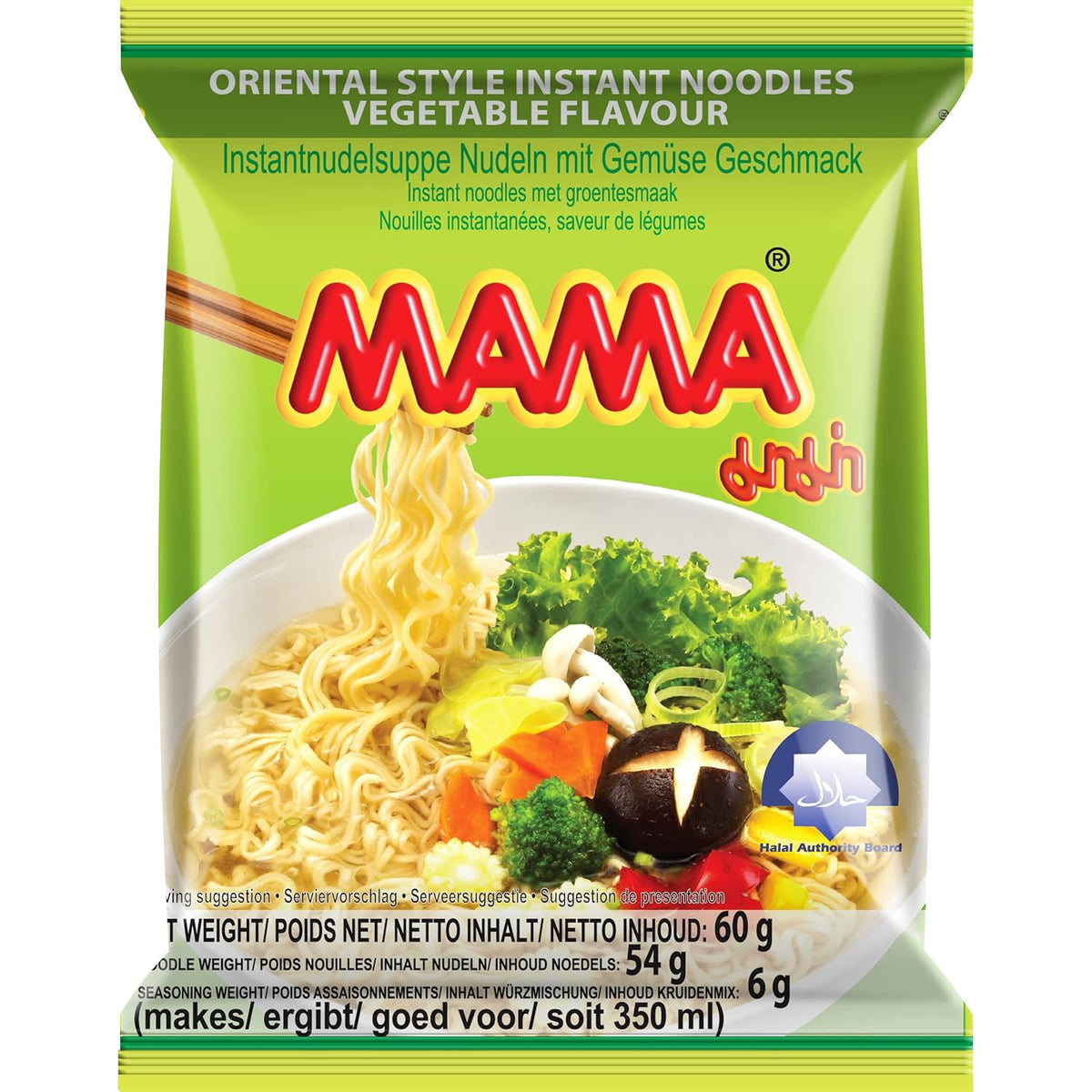 MAMA - Tagliatelle istantanee con verdure - (1 x 60g)