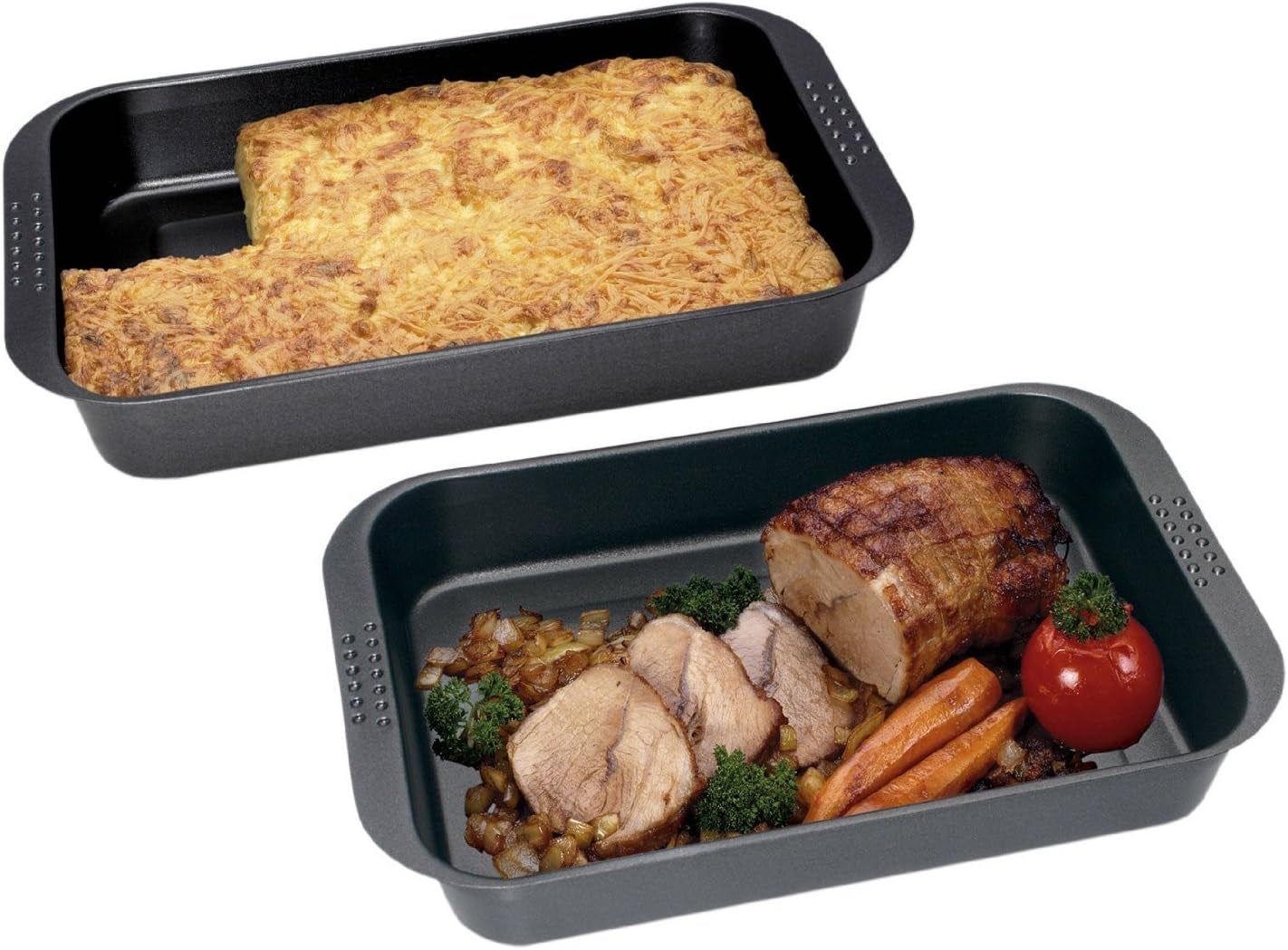 Chg Backform, ILAG Special 2-Schicht Antihaftbeschichtung, Sonstige, Jewells Ca. 28,5 X 23 X 4 Cm, 9878-41, Gioielli ca. 28,5 X 23,0 X 4,0 Cm Stampi e teglie per dolci Naty Shop Ofen-Set Extra Hoch