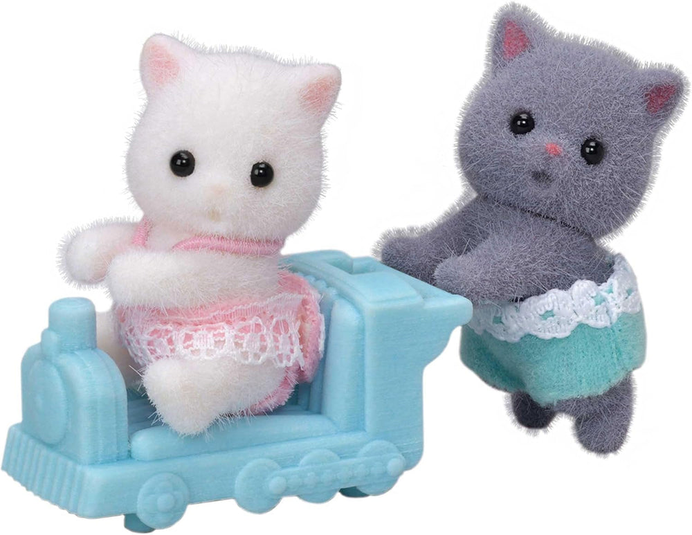 Sylvanian Families L5457 Pisici persane gemene - Figurine pentru casa de păpuși Papusi Naty Shop Titlu implicit