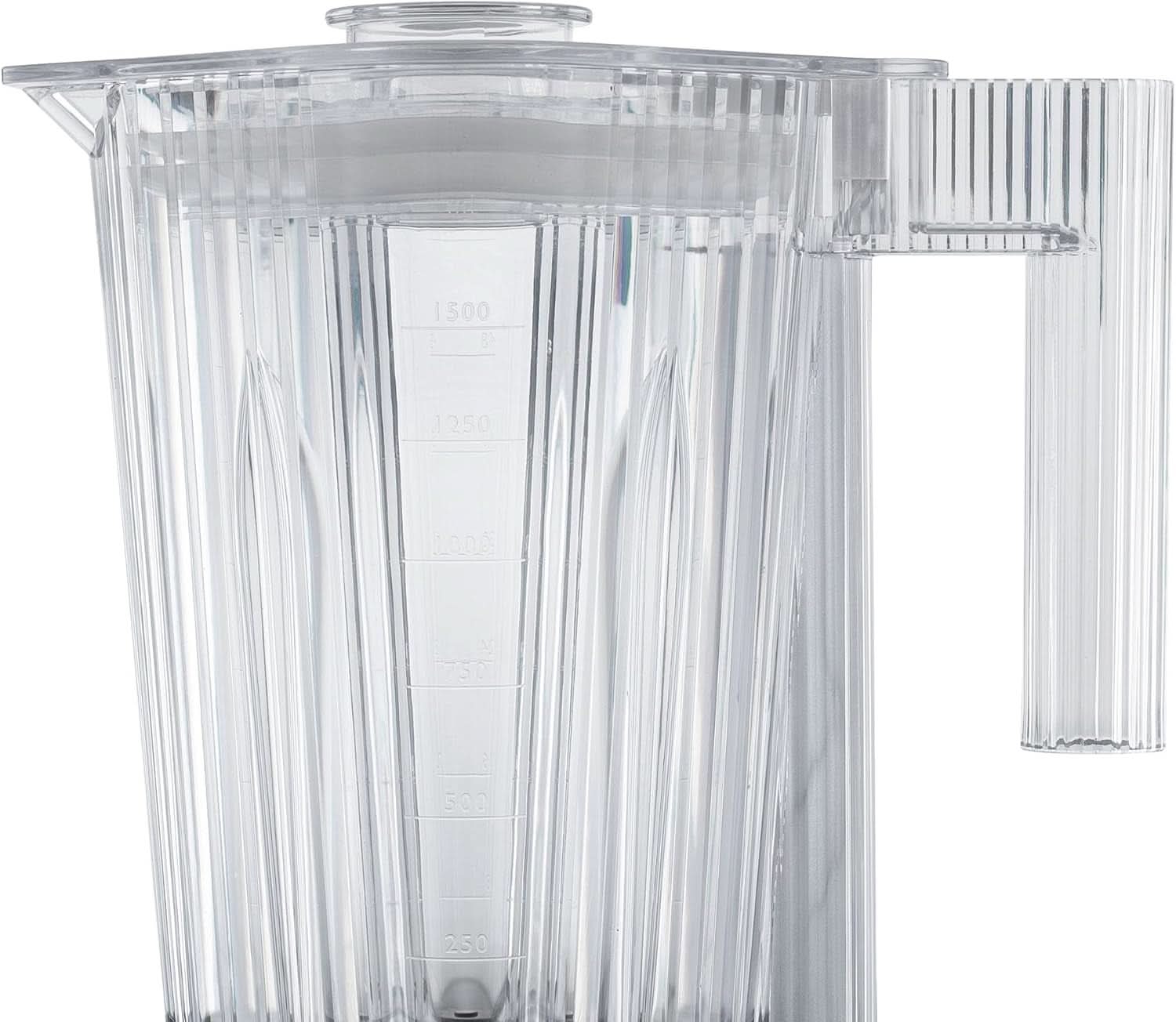 Alessi Plissé MDL09 W - Frullatore con caraffa graduata, resina termoplastica, Cucina Naty Shop