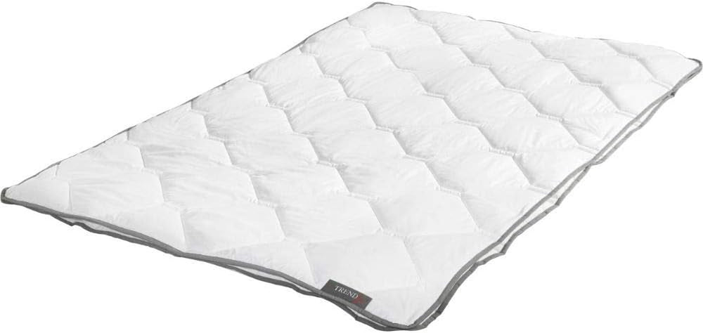 Badenia Trendline Micro Resistente Alla Bollitura, Trapunta Leggera Estiva, Lavabile in Lavatrice Fino a 95 Gradi, 135 X 200 Cm, Certificata Oeko-Tex, Made in Germany Trapunte e Trapunte Naty Shop 155 X 220 Trapunta 4 Stagioni