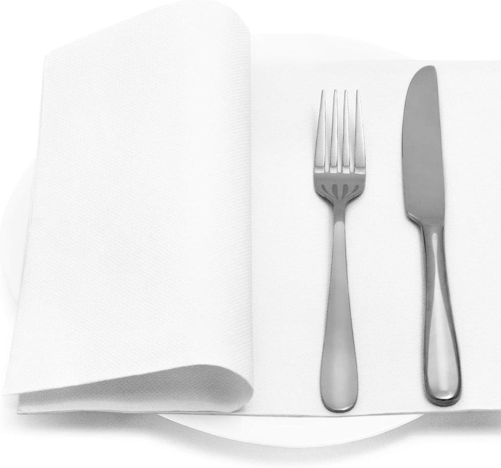 Papstar, 50 șervețele "ROYAL Collection" 1/4-fold 48 Cm X 48 Cm Alb, #11577