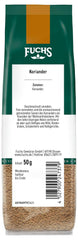 Fuchs Gewürze - Coriandolo gemahlen im recyclebaren Nachfüllbeutel - 50 g