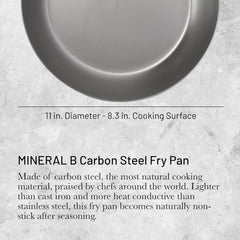 Padella MINERAL B PRO In acciaio Pentole e Padelle Naty Shop