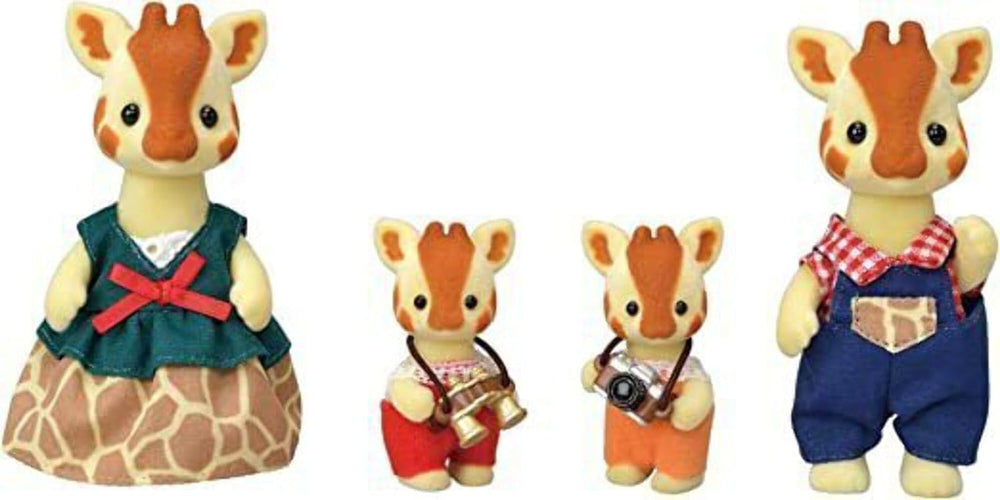 Sylvanian Families 5639 Familia Giraffe - Figuri pentru casa de păpuși Papusi Naty Shop