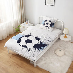 Biancheria letto per ragazzi, calcio, microfibra poliestere Biancheria letto - bambini Naty Shop