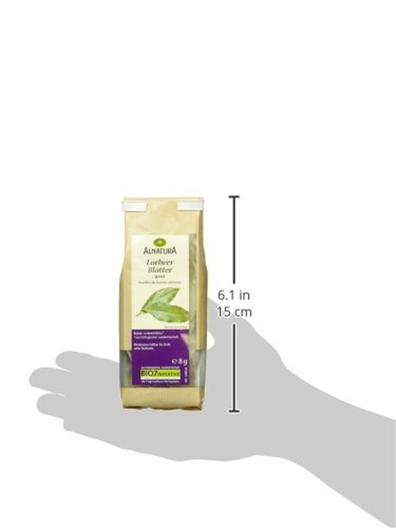 Bio Lorbeerblätter ganz, 8g