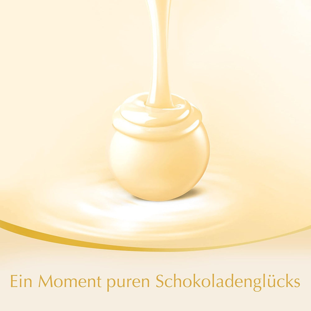 Palline di cioccolato bianco Lindt LINDOR | Busta da 137 g | ca. 10 palline di cioccolato bianco con ripieno scioglievole in bocca | Set regalo al cioccolato | Set regalo di cioccolato (confezione da 2)