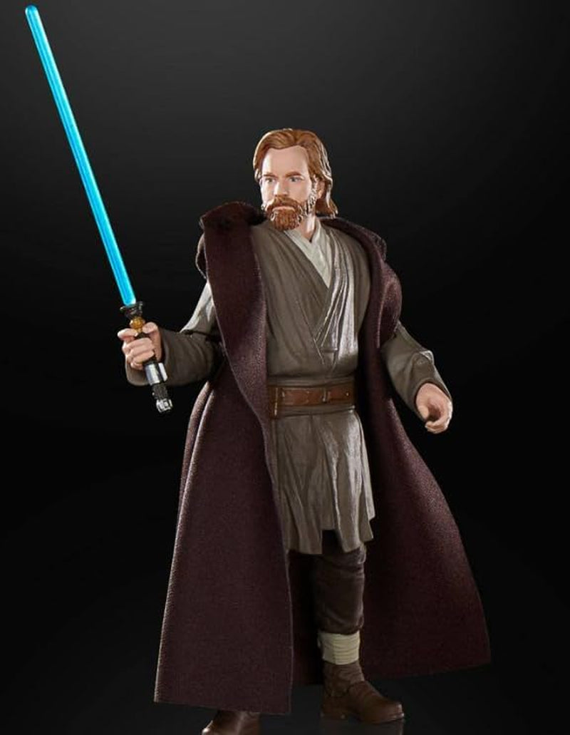 Star Wars Hasbro Star WarBlack Series Obi-Wan Kenobi (Jabiim), Action Figure Grande 15 Cm Obi-Wan Kenobi, Multi, F7098 Action figures Naty Shop