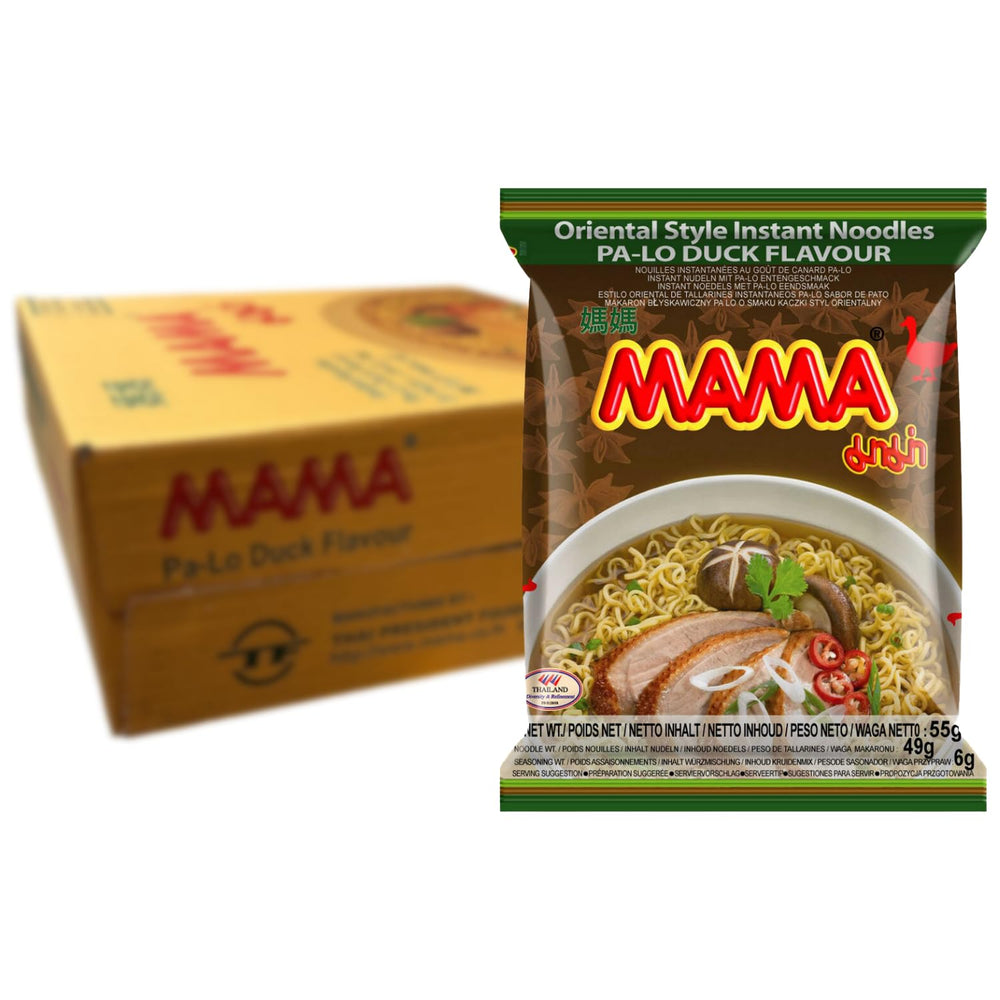 MAMA - Noodles Istantanei con Pollo - Confezione multipla (30 X 55 GR)