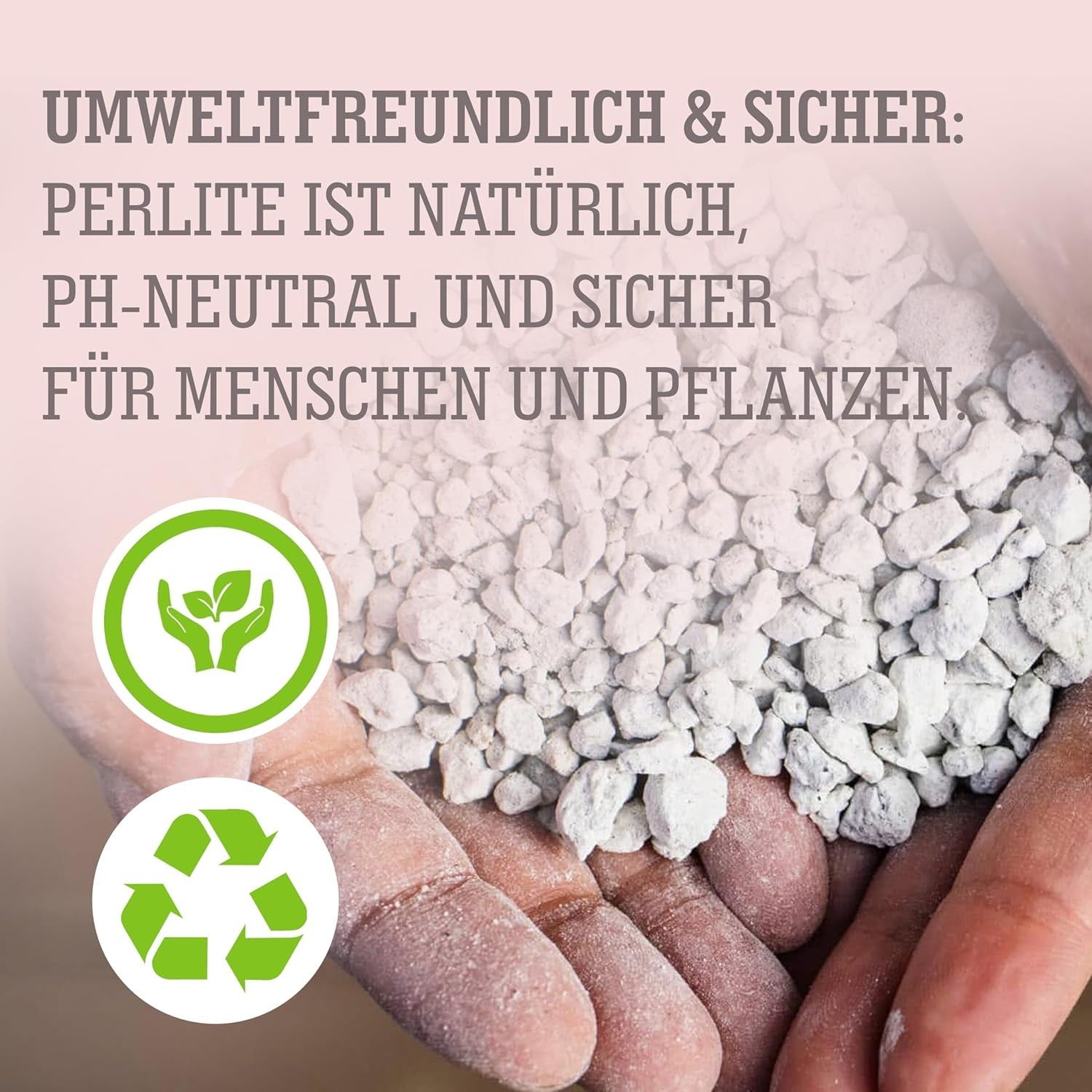 LERAVA® Perlite for Plants (5L) – Perlite a grana grossa per il miglioramento del suolo – Garantisce drenaggio e aerazione ottimali – Additivo naturale per terreno e coltura idroponica – Granuli per piante