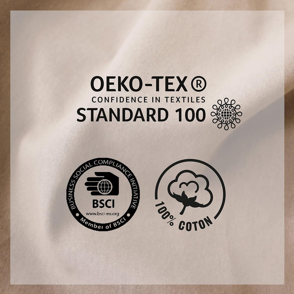 Enjoy Home - Colecția Panama - Plapumă cu 4 ciucuri de iută - 100% bumbac - Certificat Oeko-Tex - 90 X 190 Cm - Culoare: Albastru marin Plapumi si pilote Naty Shop