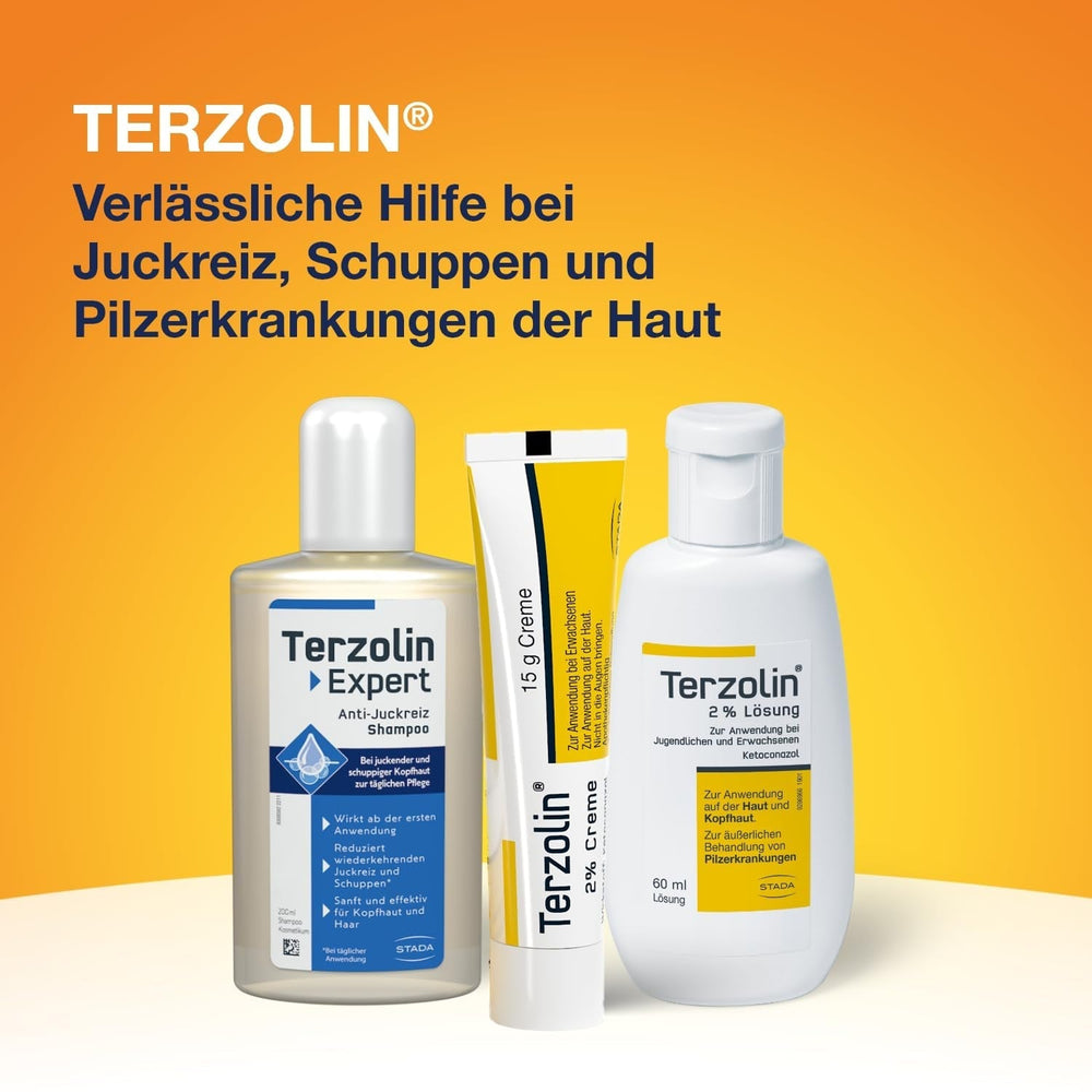 Terzolin Expert Shampoo Antiprurito, Cura idratante per cuoio capelluto sensibile - 200 ml Doccia e Bagno Terzolin
