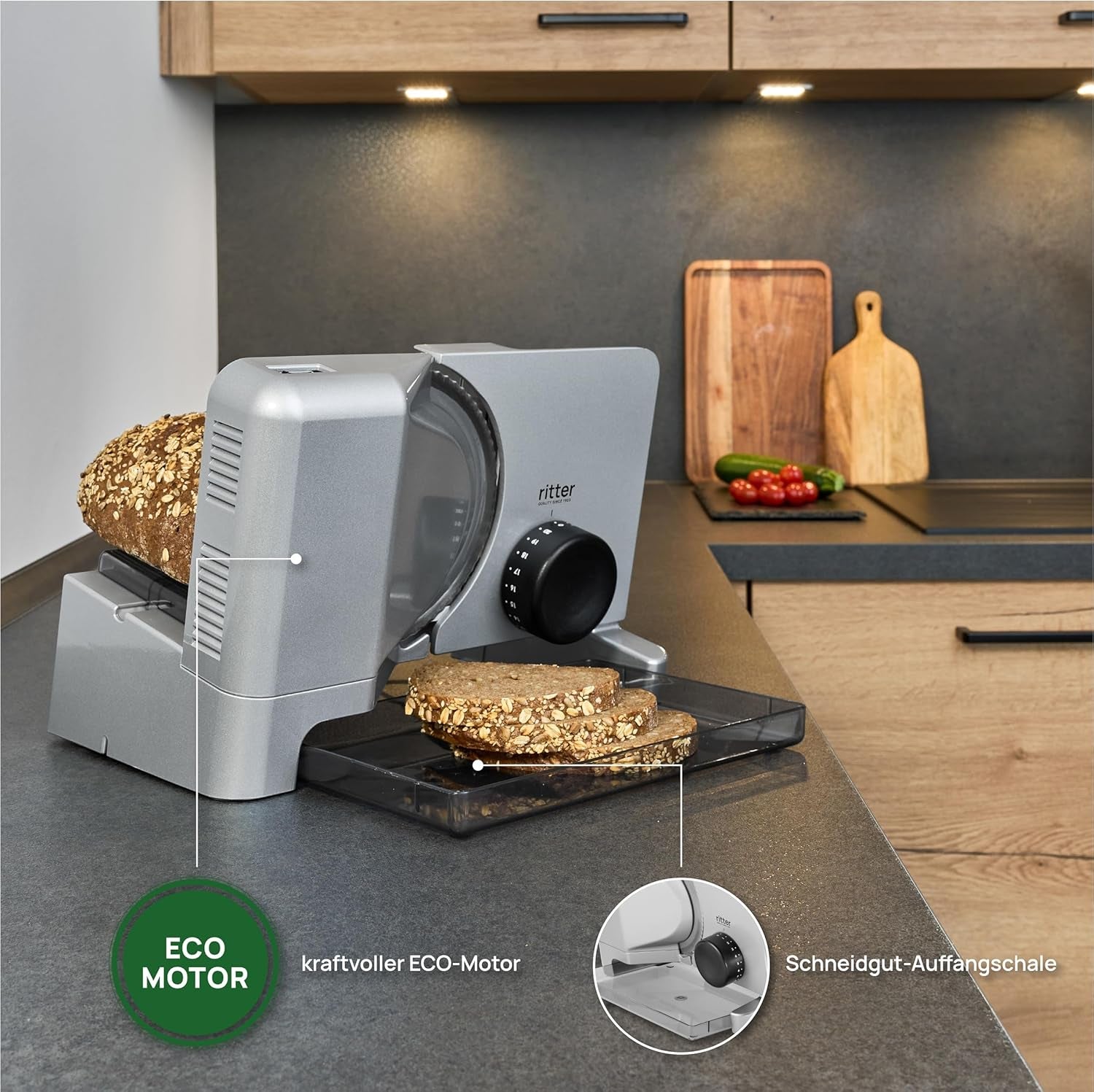 Ritter E 16 Mașină electrică multifuncțională de feliat Rasnite si Feliatoare Naty Shop