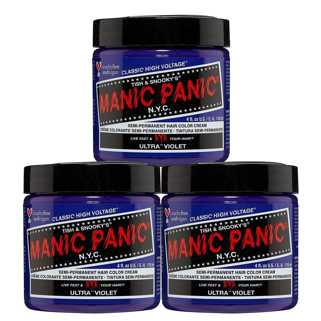Manic Panic Electric Lizard Classic Cream, vegan, fără cruzime, vopsea de păr verde semipermanentă 118ml