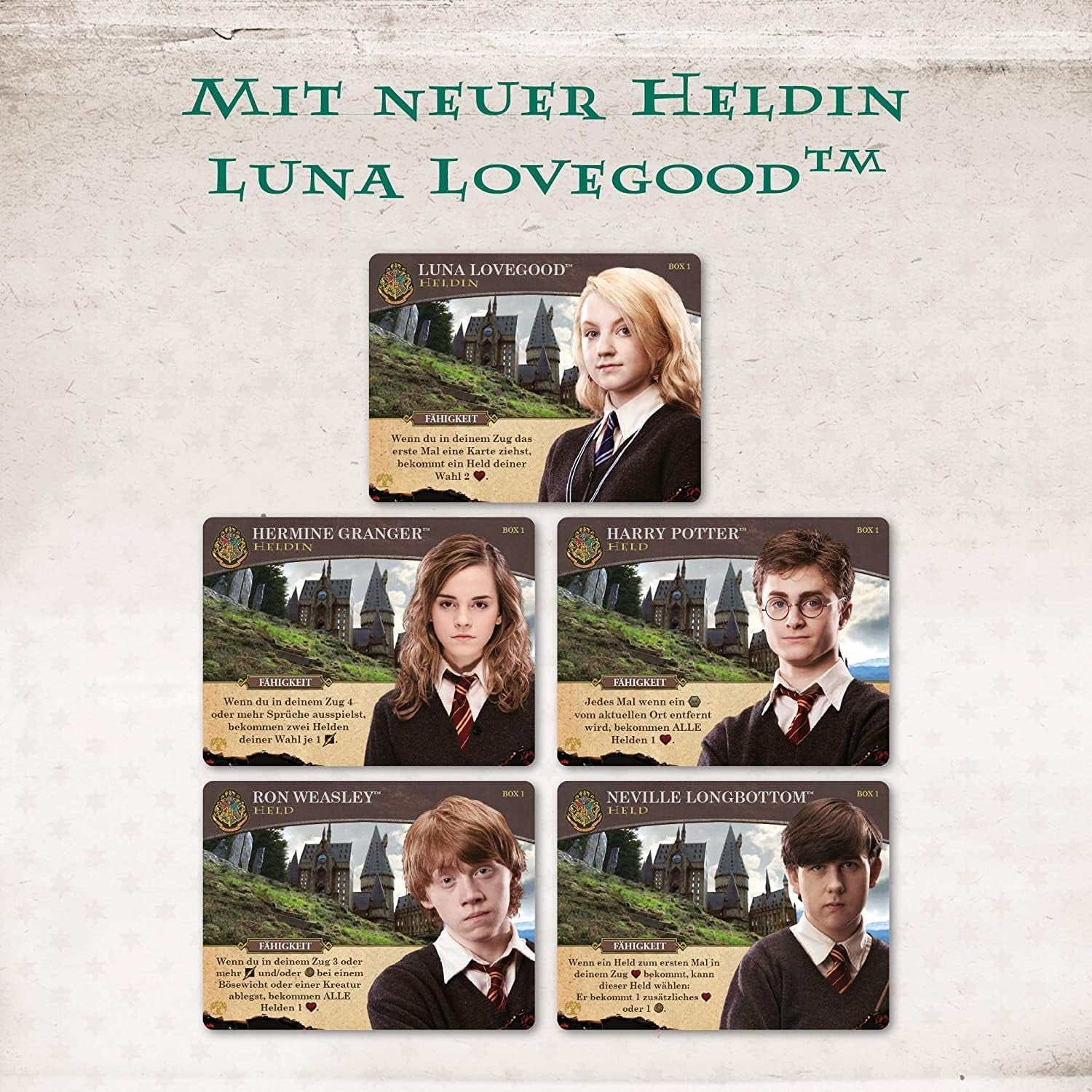 Kosmos 680671 Espansione Harry Potter Battle for Hogwarts - Monster Box - Espansione del gioco Harry Potter Battle for Hogwarts per 2-4 giocatori dagli 11 anni in su