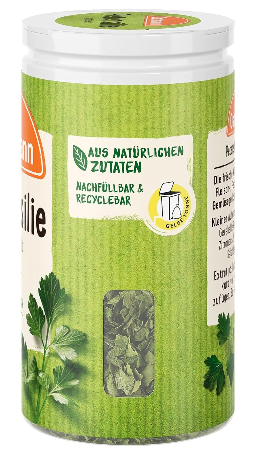 Ostmann Gewürze - Parsilie gerebelt | Ingredienti naturali al 100% 5 g in Der Streudose