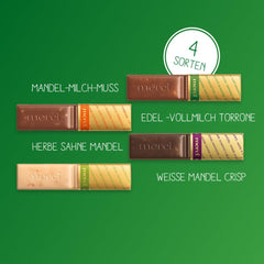 Finest Selection Variety Almond Crunch – 10 x 250g – Specialità al cioccolato ripiene e vuote