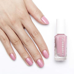 Essie Schnelltrocknender smalto per unghie "espressione", n. 210 buttalo su, Violett, Vegane Formel, 10 ml