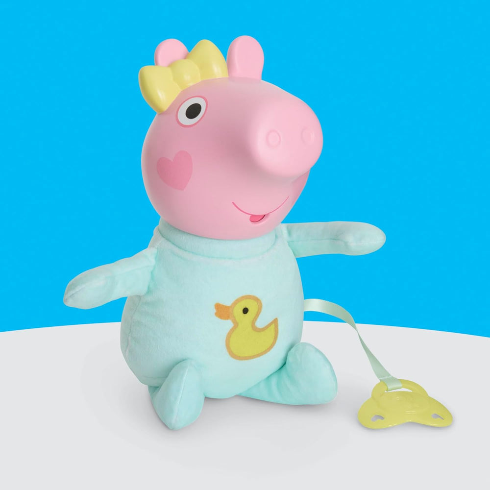 Peppa Pig Păpușa Interactivă Evie, 28 cm, cu 20 de sunete și multe funcții, set de jucării pentru copii de la 3 ani în sus