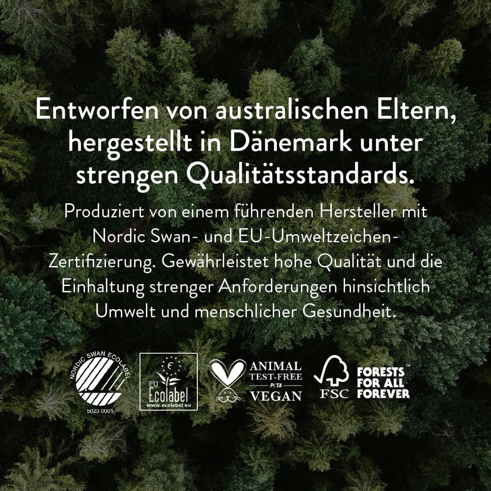 Pannolini push up taglia 6 XXL (da 15 kg) - 1 sacchetto da 21 pezzi - Senza sostanze nocive, ecologici, ultrapiatti, per uso notturno - Prodotto in Danimarca