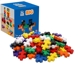 Plus-Plus 9603210 Geniales Konstruktionsspielzeug, Open Play Big Basic Mix, Bausteine-Set, 100 Teile, Mehrfarbig, Mehrfarbig
