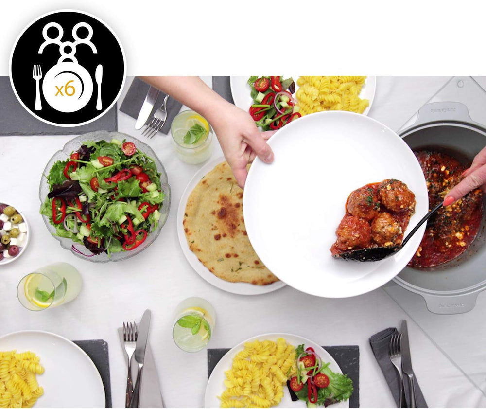 Pentola a cottura lenta digitale Crock-Pot Saute con Duraceramica 5 litri, CSC026X Pentola a cottura lenta Naty Shop