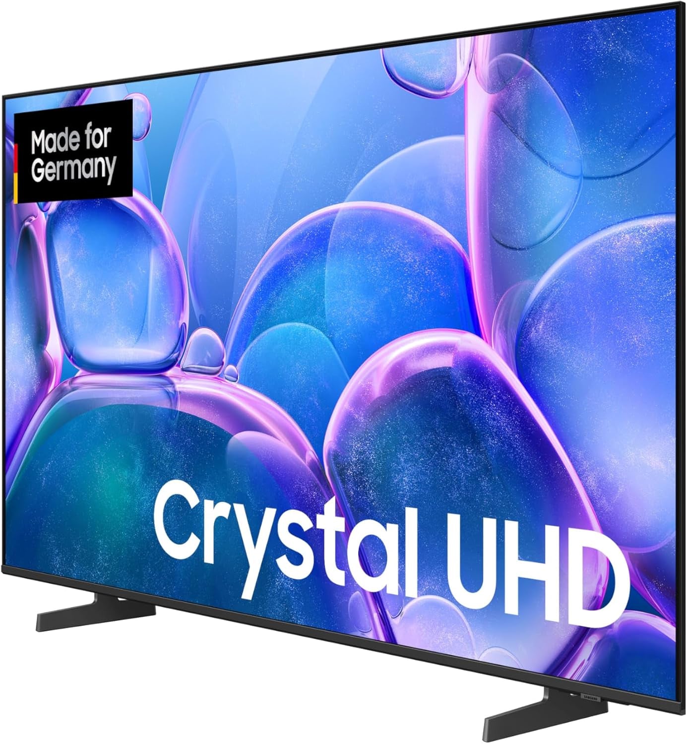 Televizor LED Samsung Crystal UHD 4K U7099F de 43 de inci (108 cm), procesor Crystal 4K, design MetalStream, SmartThings, securitate Knox, hub de jocuri, upscaling AI, conținut gratuit, televizor inteligent AI