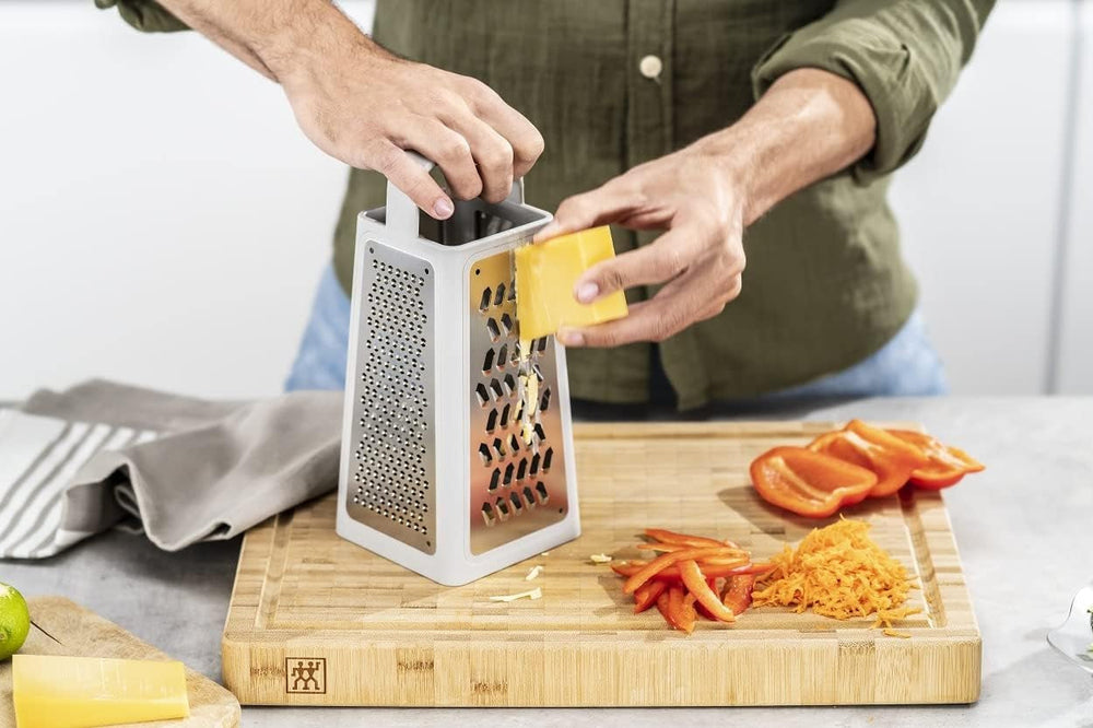 ZWILLING Grattugia quadrata Z-Cut, multifunzione, lama in acciaio inox Pelapatate Naty Shop