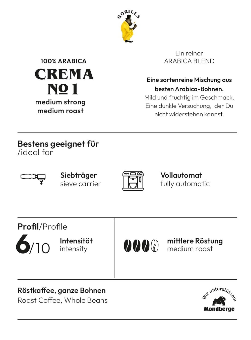 Joerges prăjire_închisă, Espresso Cremă Nr. 1, 1 kg