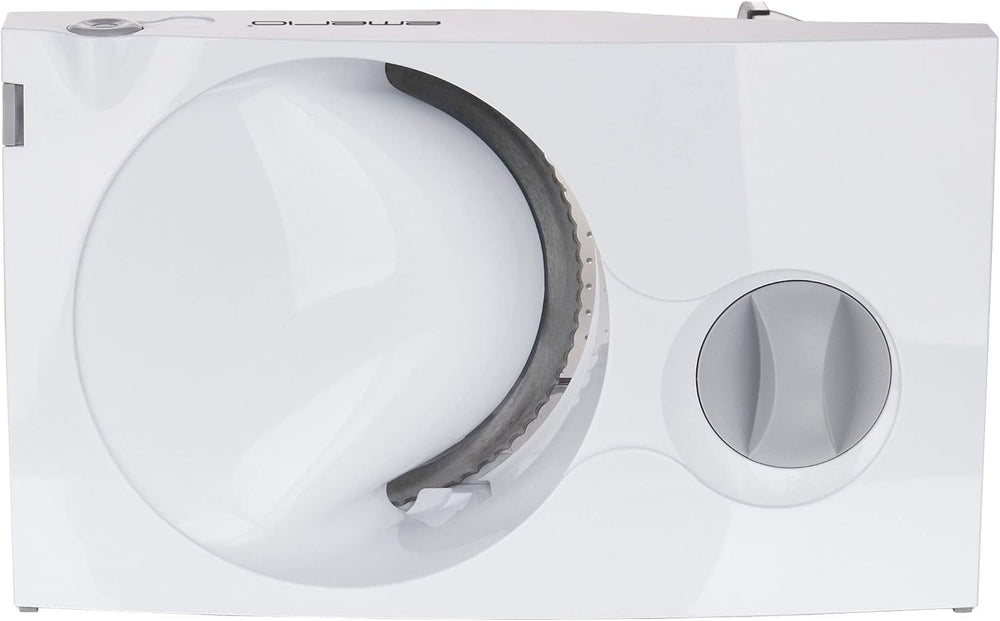 Emerio All Purpose Slicer „Made in EU” MS-125000, lamă din oțel inoxidabil fabricată în Germania, reglabilă 0-17 mm, 100 W Rasnite si Feliatoare Naty Shop