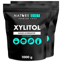 Nature Diet Xilitolo, 1 Kg Dolcificanti Naty Shop 2 x 1 Kg Xilitolo