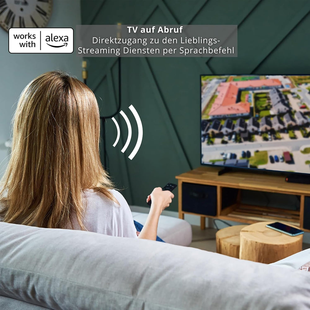 Televizor Toshiba 40LV2E63DAZ de 40 de inci/TV inteligent VIDAA (Full HD, HDR, tuner triplu, Bluetooth, Dolby Audio) [2024]