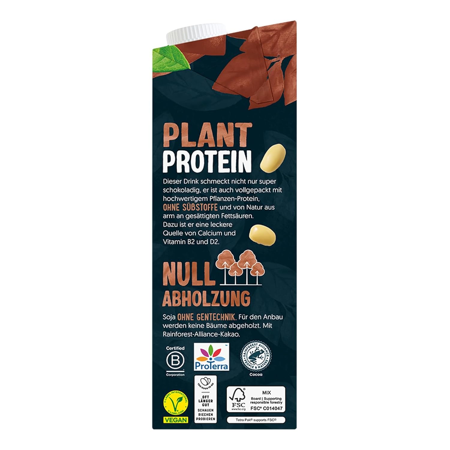 Alpro Proteindrink Cioccolato Soia 8x1L - Proteine Vegetali