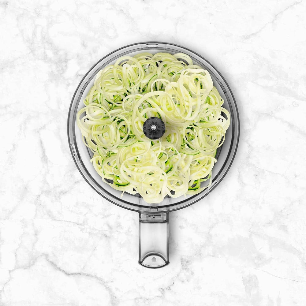 Ufesa Quick Slicer Processor Multifunktions-Foodprozessor 10-in-1, 1200W, 1.5L Fassungsvermögen, Edelstahlgehäuse, X3 Doppelseitige Scheiben, X1 Schneidemesser, X1 Rührlöffel Mother and Child Naty Shop