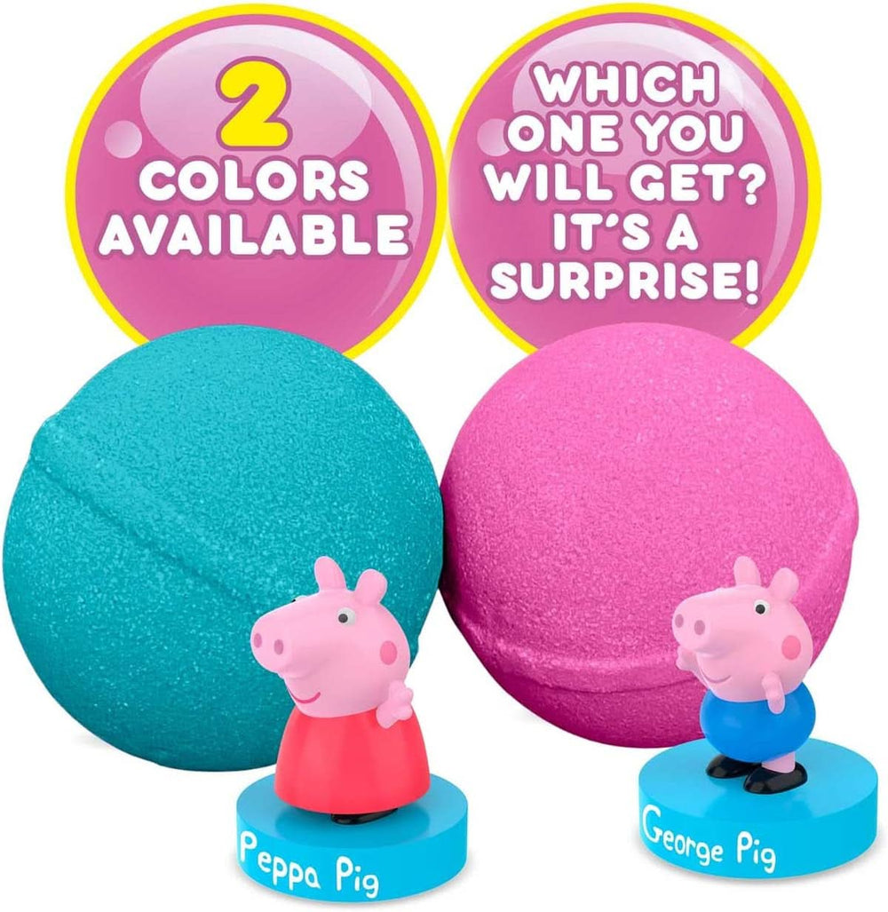 INKEE SURPRISE - Bombe da bagno per bambini Peppa Pig con giocattolo sorpresa Peppa Pig per la vasca da bagno - additivo da bagno per bambini Mamma e Bambino Naty Shop