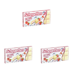 Schogetten Freeze Me Strawberry Limited Edition - Gelato freddo al cioccolato con intenso sapore di fragola