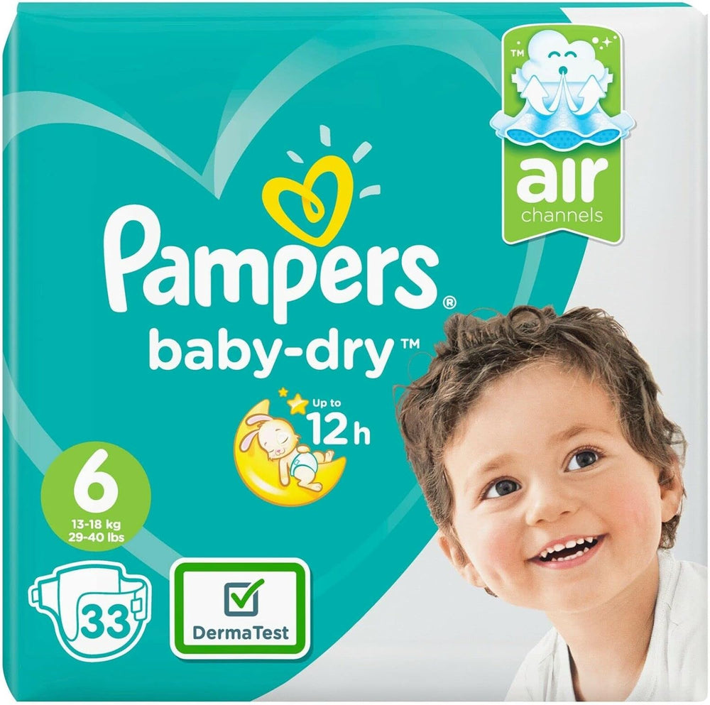 Pannolini Pampers 81657566 Pantaloni Baby-Dry, bianchi