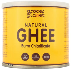 Grocer Planet Natural Ghee - Ghee chiarificato 500 g per cucina cheto