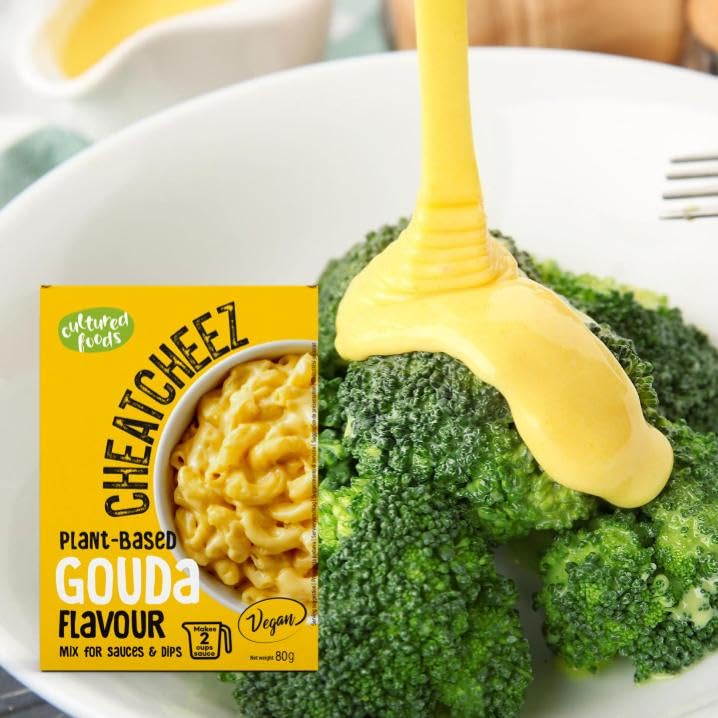 Cultured Foods CHEATCHEEZ Salsa Gouda Vegana - Senza lattosio e glutine