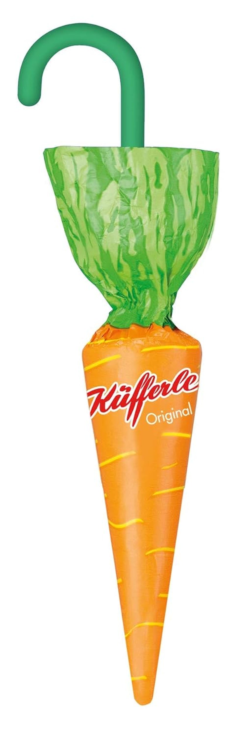 Küfferle, Carote con cioccolato originale 810 g 60 pz., Cioccolato al latte, 1 pezzo