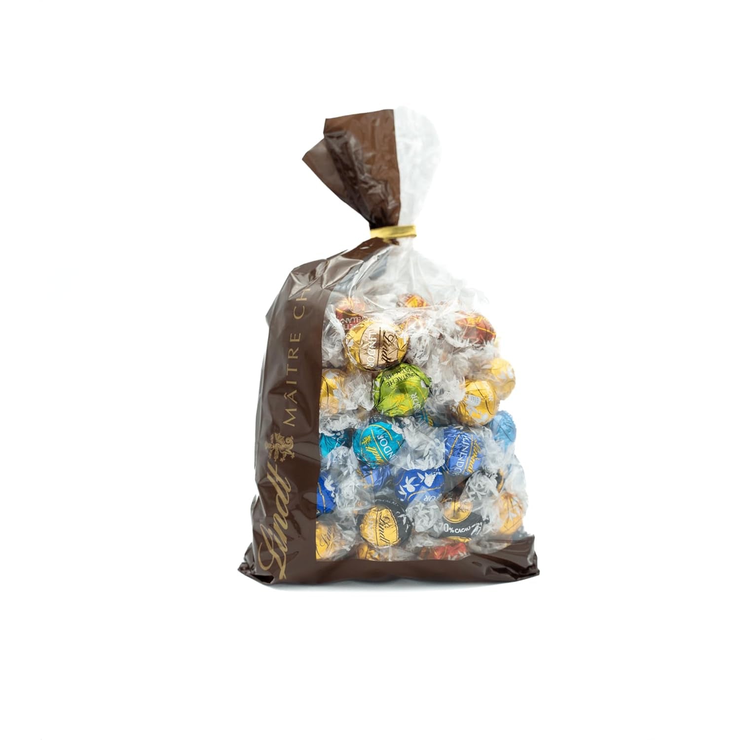 Cioccolata Lindt | Assortimento LINDOR | 1371g | 110 tartufi di finissimo cioccolato con ripieno scioglievole in bocca | Regalo di cioccolato da condividere