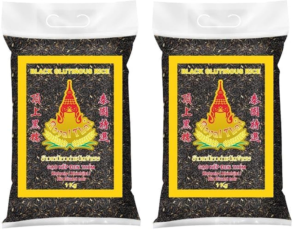 RISO ROYAL THAI - Riso nero appiccicoso - 1 x 1 KG